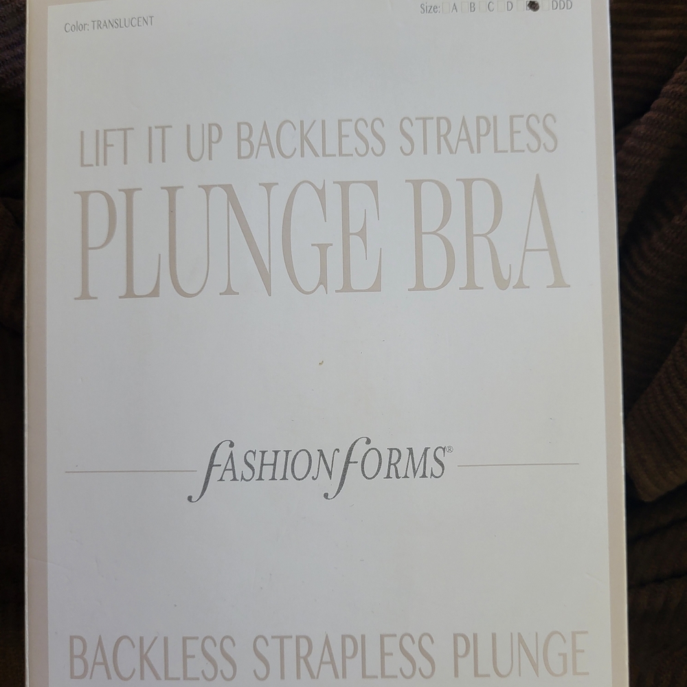 Nordstrom Lift It‎ Up Backless Strapless Plunge Bra  DD cup